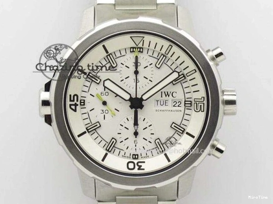 MIROTIME 0501 TechFriendly Aquatimer Automatic SS IW329003 V6F 1:1 Best Edition On Black Rubber Strap MIYOTA 7271